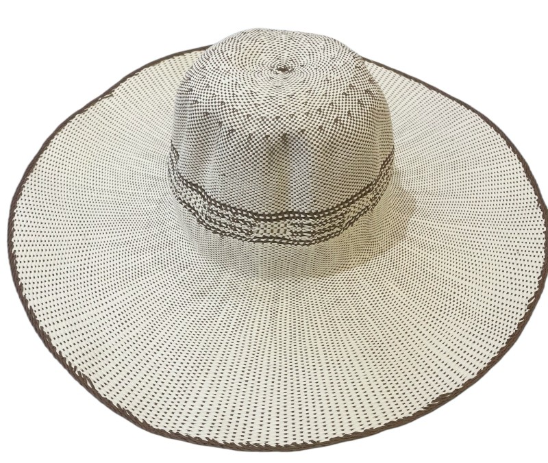 Bangora Straw Wide Brim Hat Blank - Unfinished Hat Body (SHW2613)