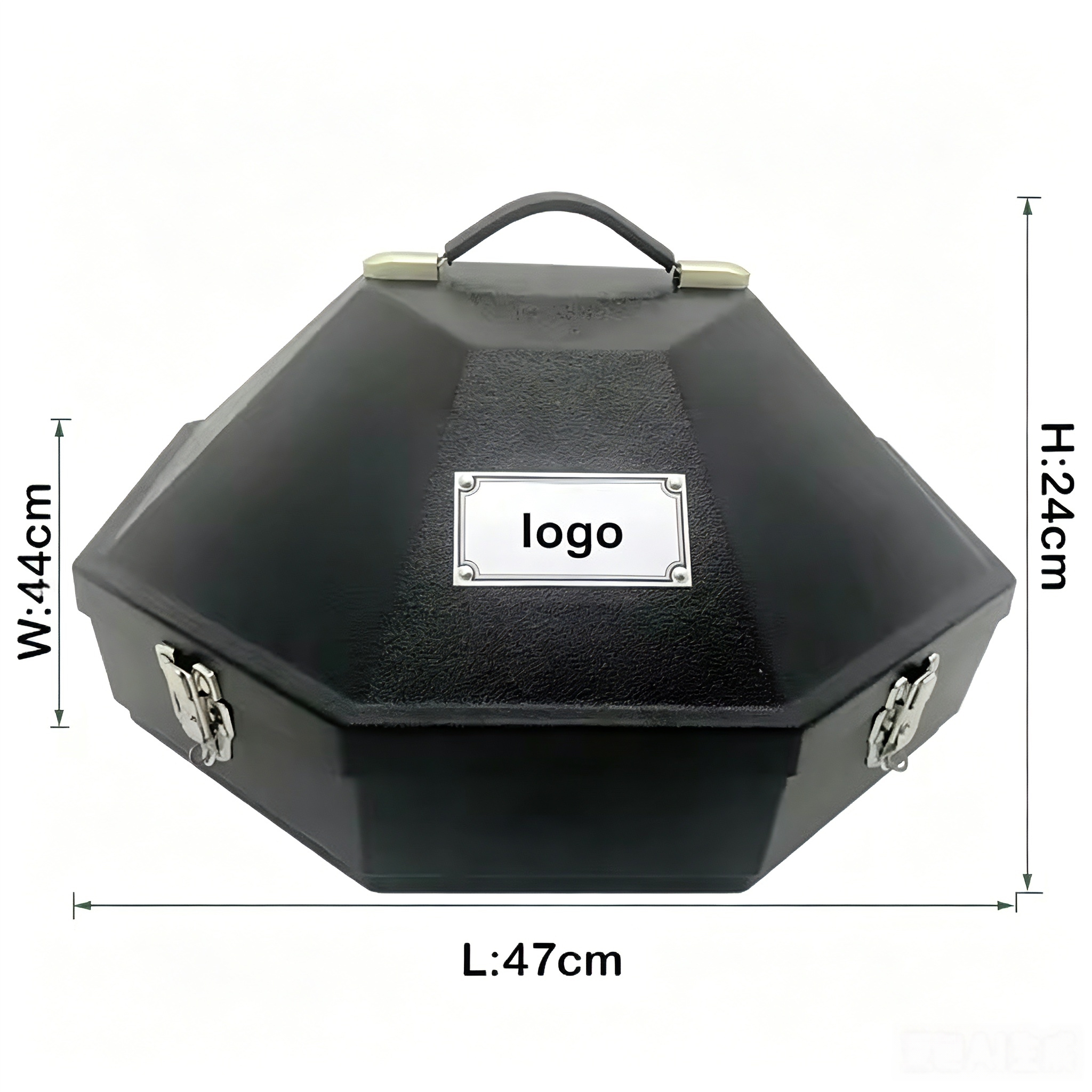 Cowboy Hat Box Storage Case