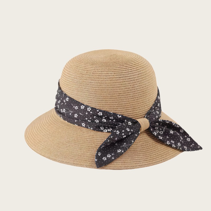 SGC-CH25014 Women's Cloche Hat with Bow Knot