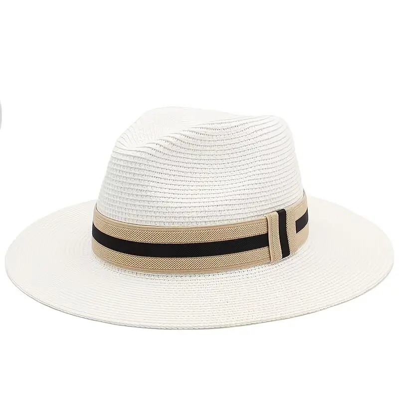 SGC-PN25072 Panama Hat - Handwoven 100% Natural Paper Straw