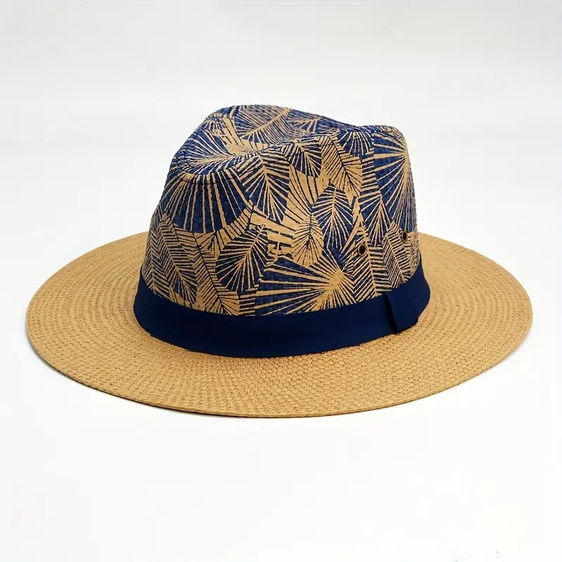 SGC-PN25076 Panama Hat - Handwoven 100% Natural Paper Straw
