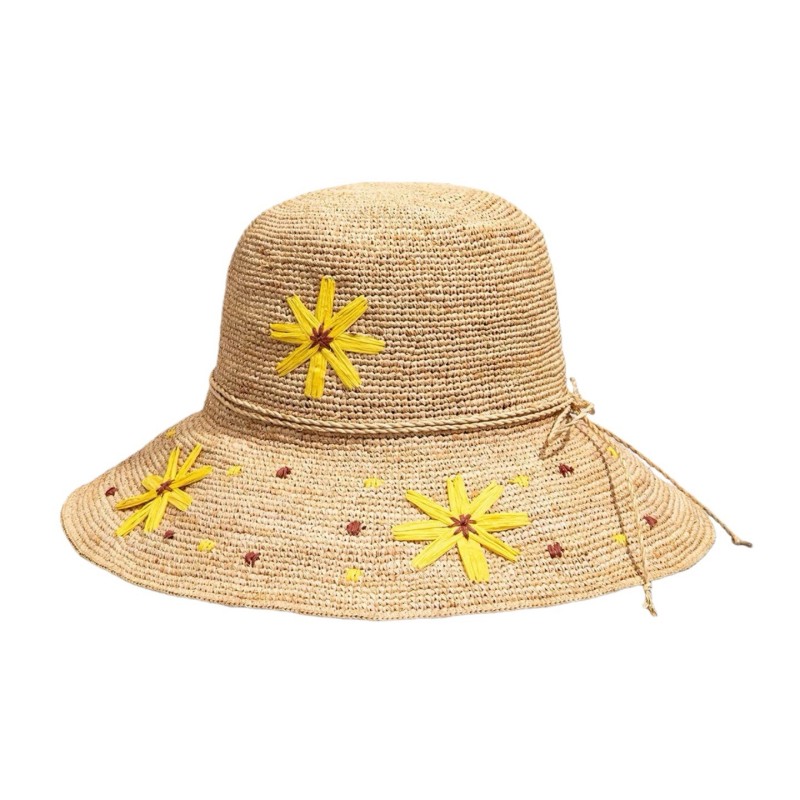 SGC-SH25021 Women's Natural Straw Hat 