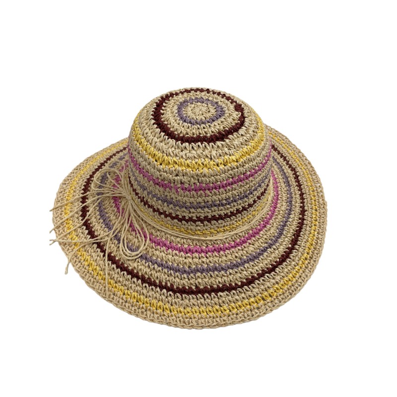 SGC-WB250010 Women's Wide Brim Straw Hat 