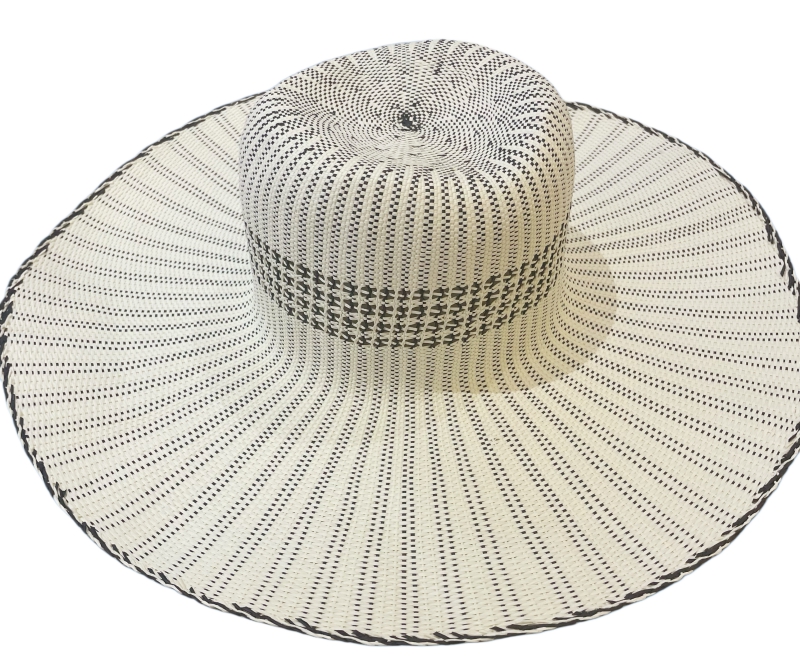 Bangora Straw Wide Brim Hat Blank - Unfinished Hat Body (SHW2604)	