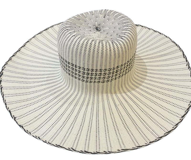 Bangora Straw Wide Brim Hat Blank - Unfinished Hat Body (SHW2604)