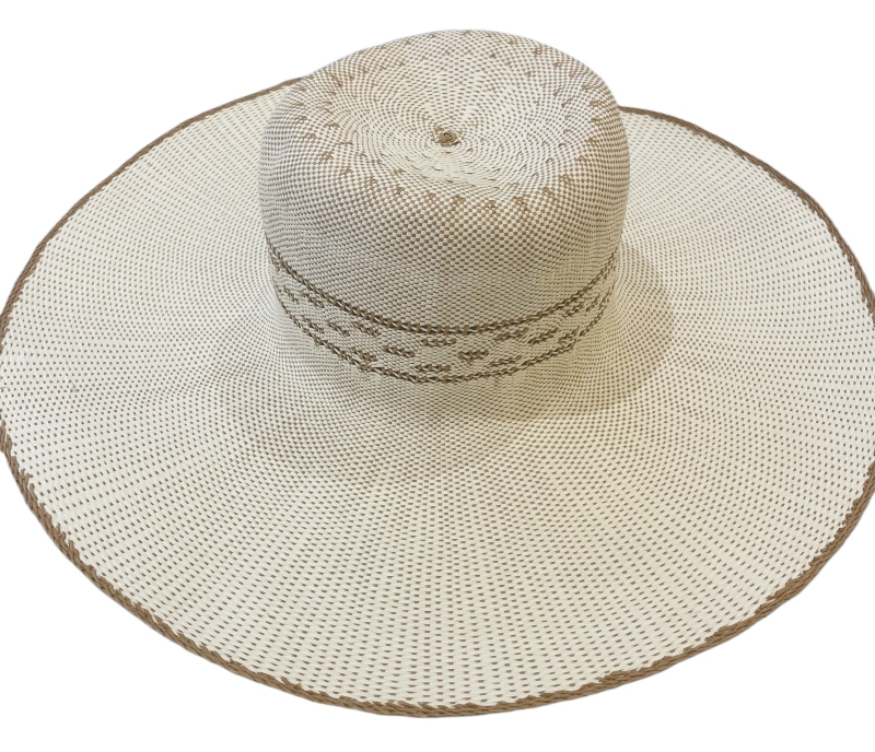 Bangora Straw Wide Brim Hat Blank - Unfinished Hat Body (SHW2605)