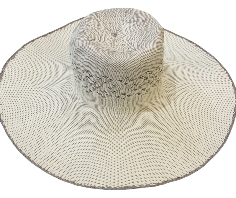 Bangora Straw Wide Brim Hat Blank - Unfinished Hat Body (SHW2606)