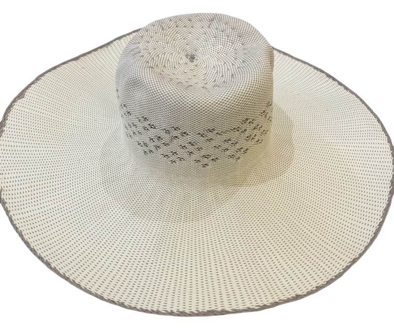 Bangora Straw Wide Brim Hat Blank - Unfinished Hat Body (SHW2606)