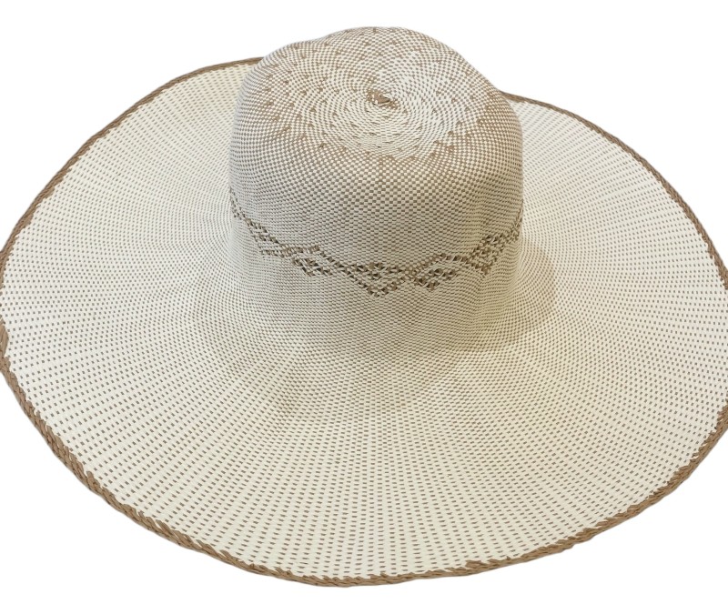 Bangora Straw Wide Brim Hat Blank - Unfinished Hat Body (SHW2610)