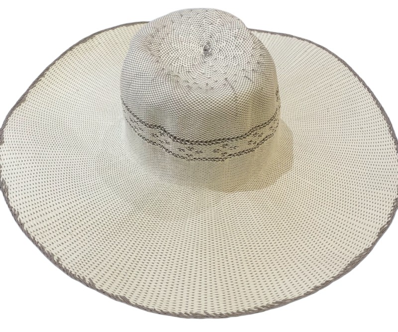 Bangora Straw Wide Brim Hat Blank - Unfinished Hat Body (SHW2611)